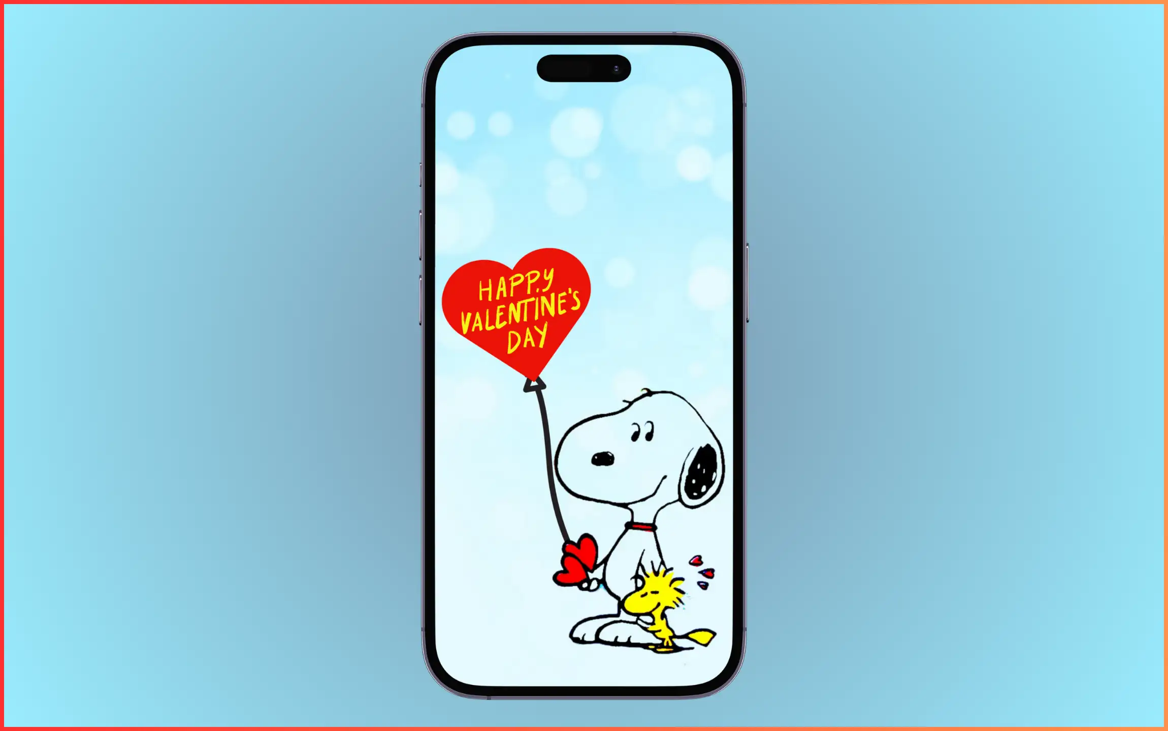 Charlie brown valentine wallpaper for iPhone