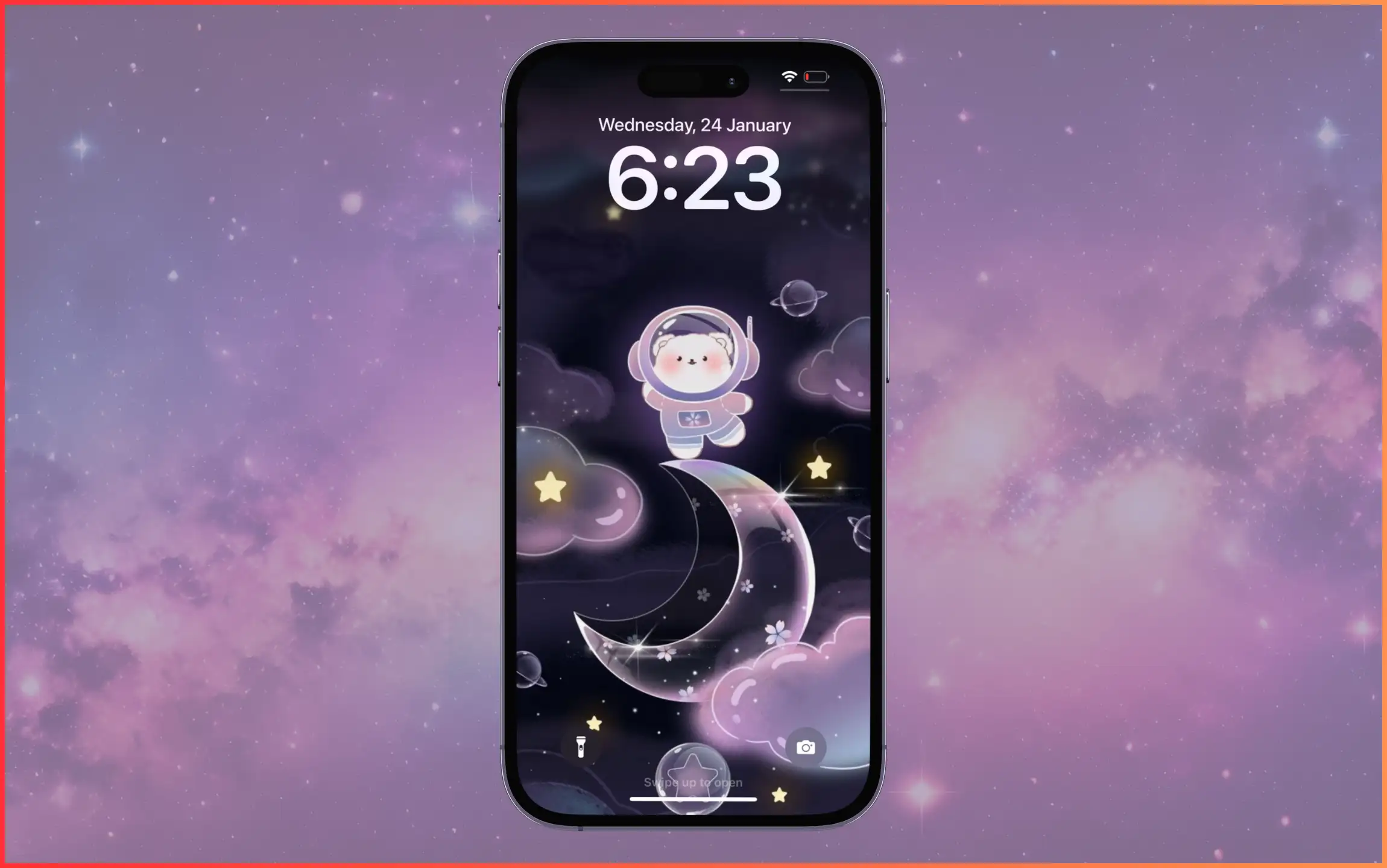 Cute Galaxy Wallpaper for iPhone