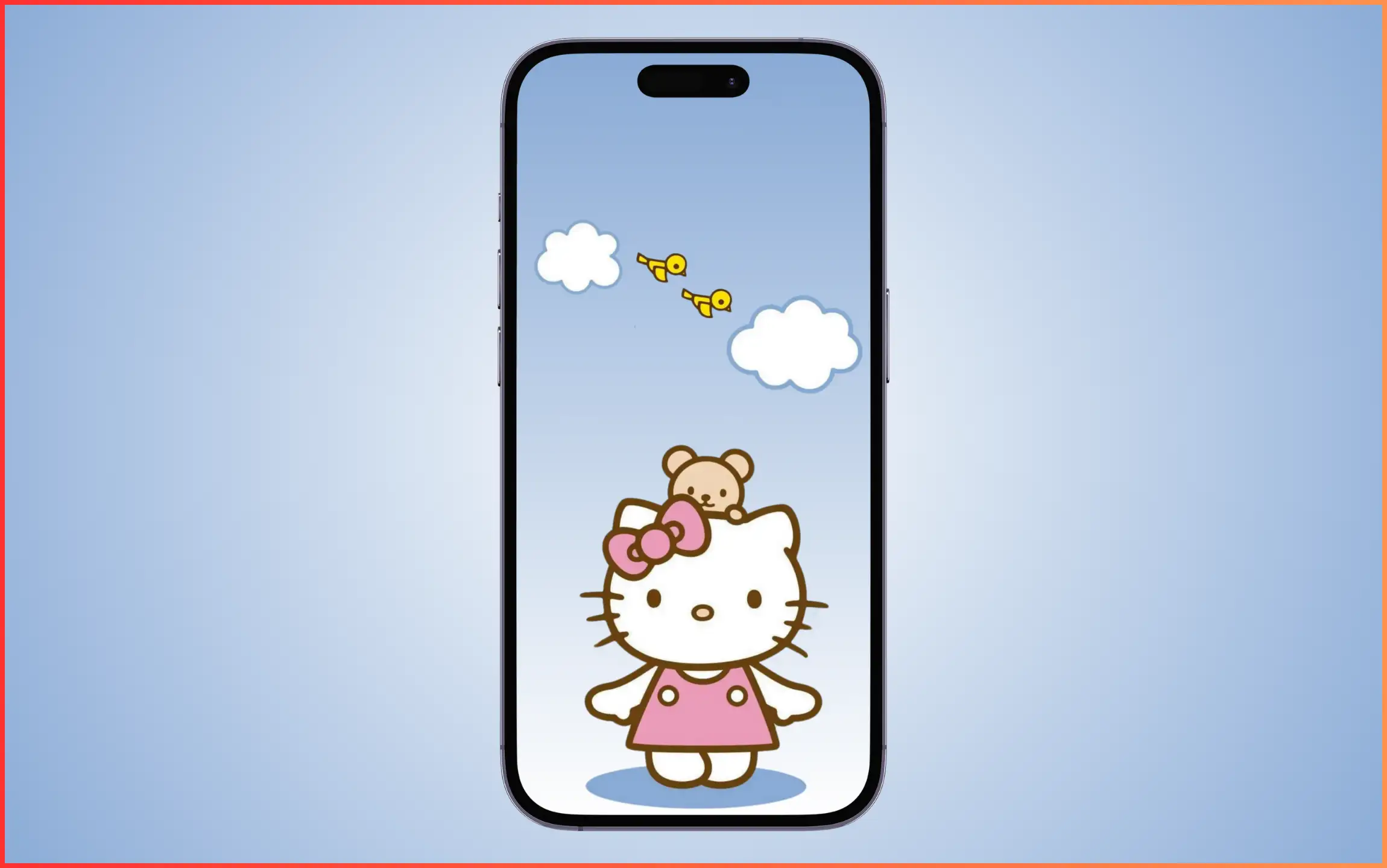 Cute Hello Kitty Wallpaper for iPhone