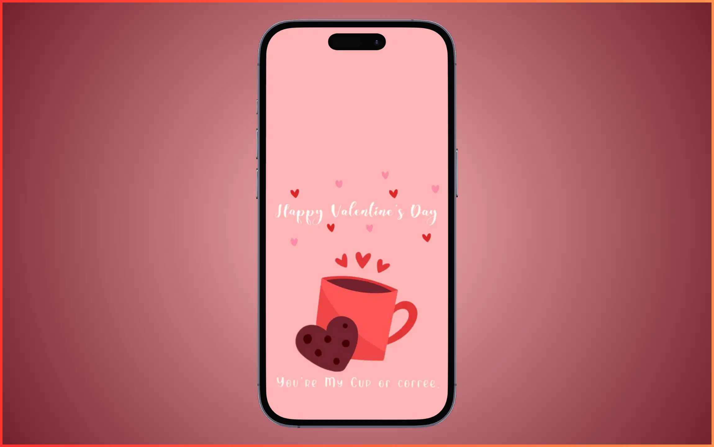 Cute Valentine’s Day Wallpaper for iPhone