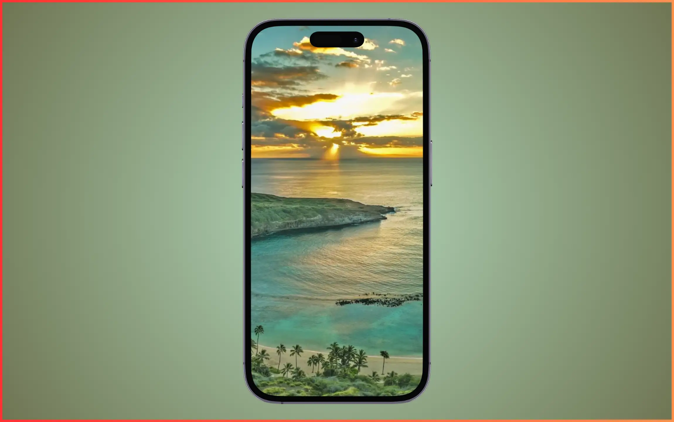 Hawaii Beach Wallpaper for iPhone