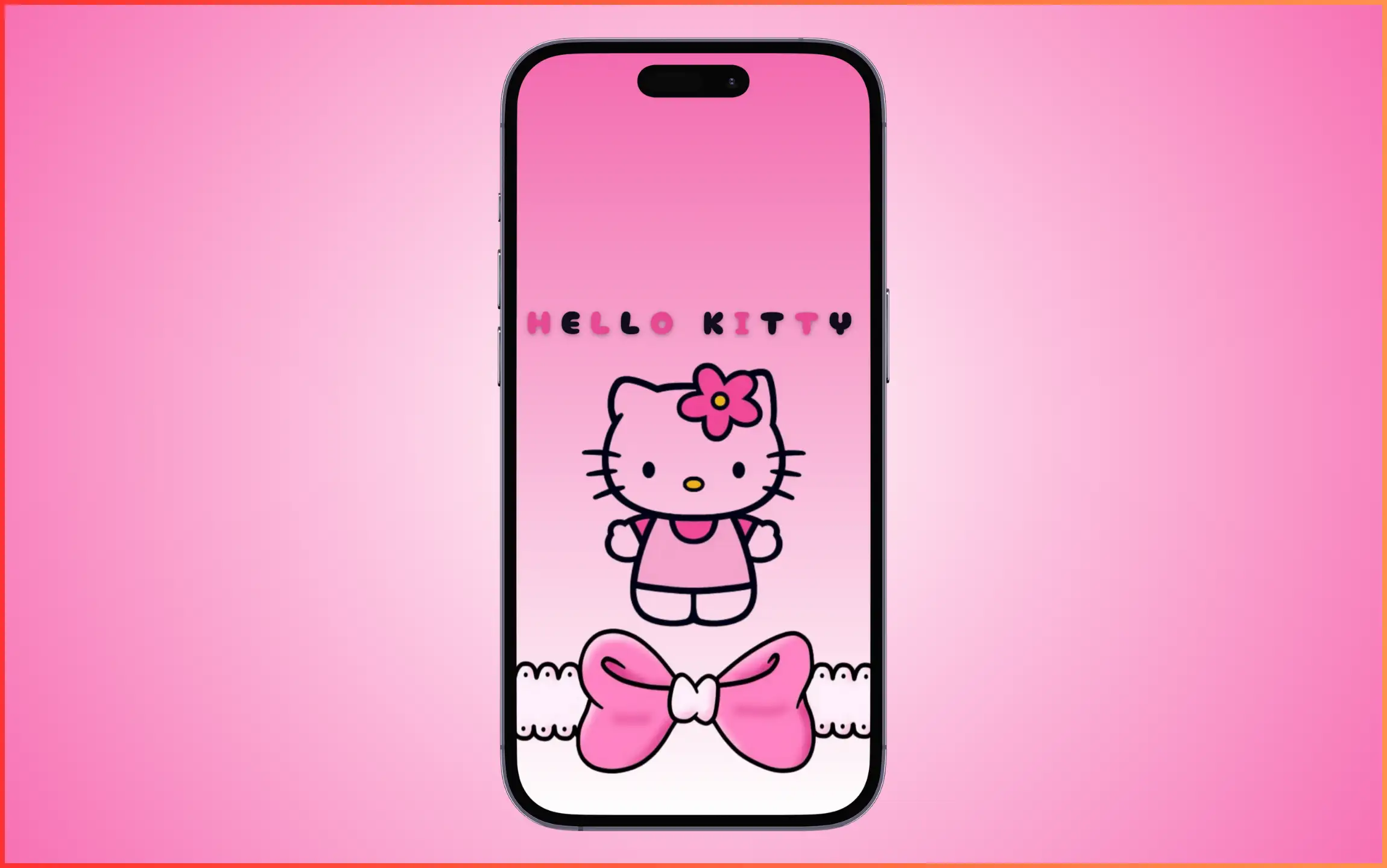 Hello Kitty iPhone Wallpaper