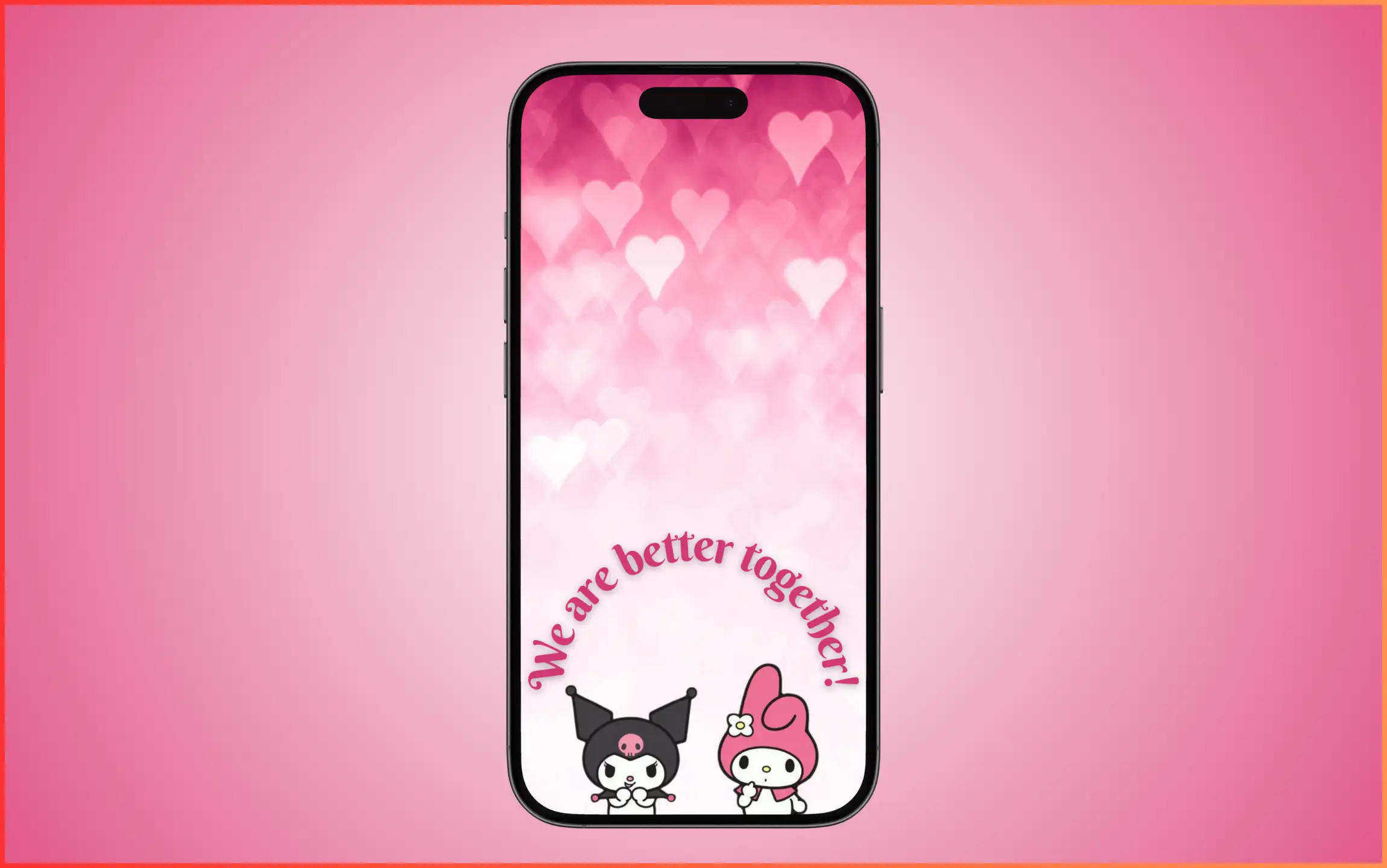 My Melody and Kuromi Wallpaper for iPhone
