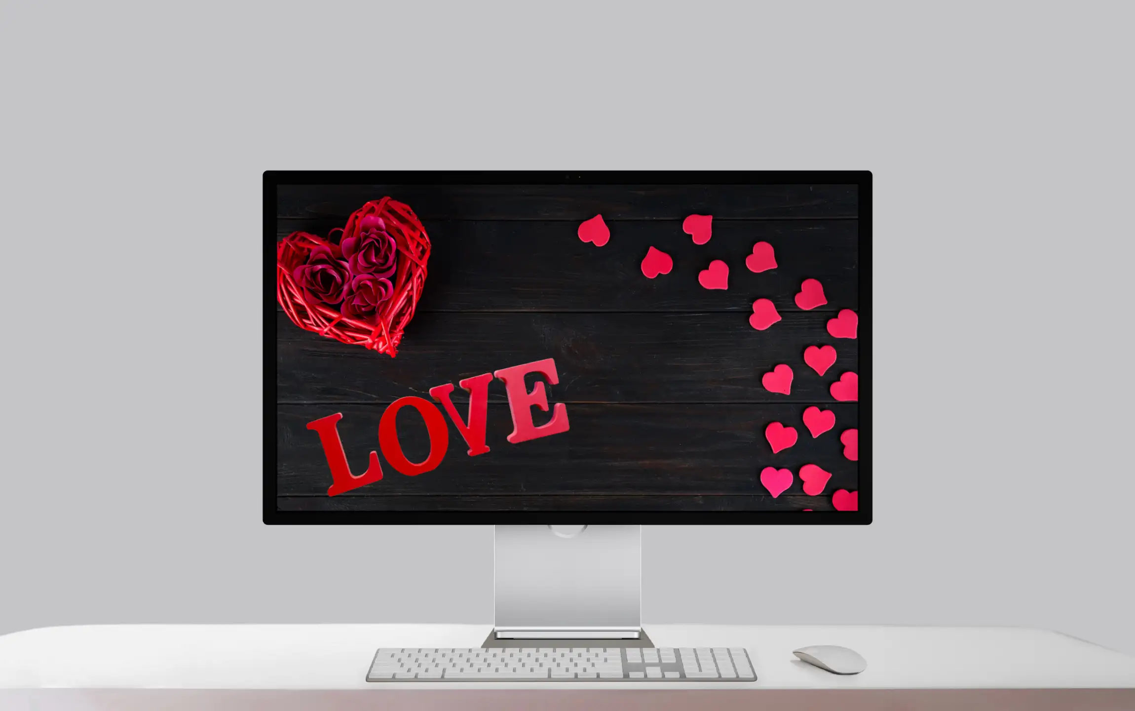 Awesome Heart Wood Wallpaper for Desktop
