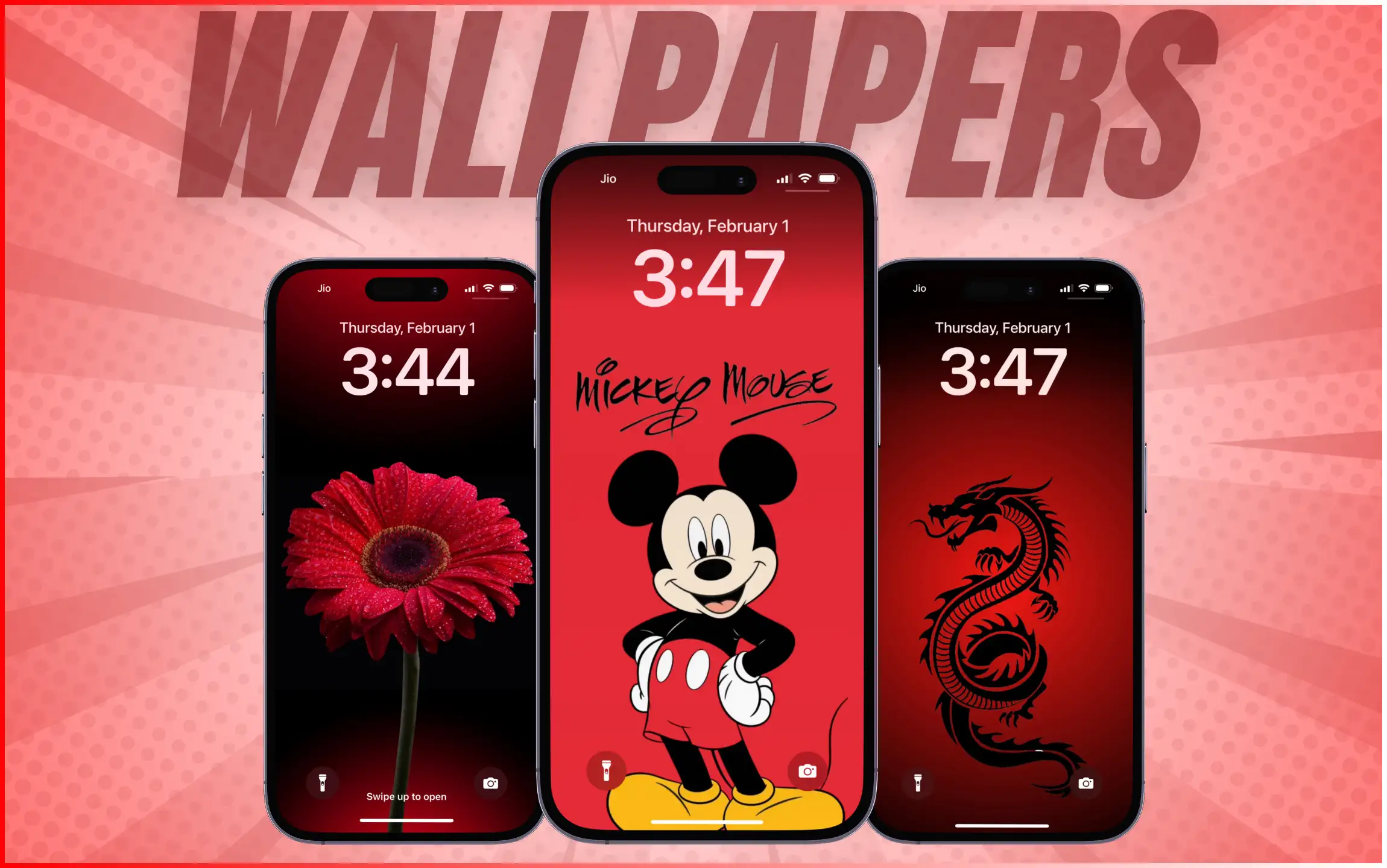 Red Wallpapers for iPhone in 2024