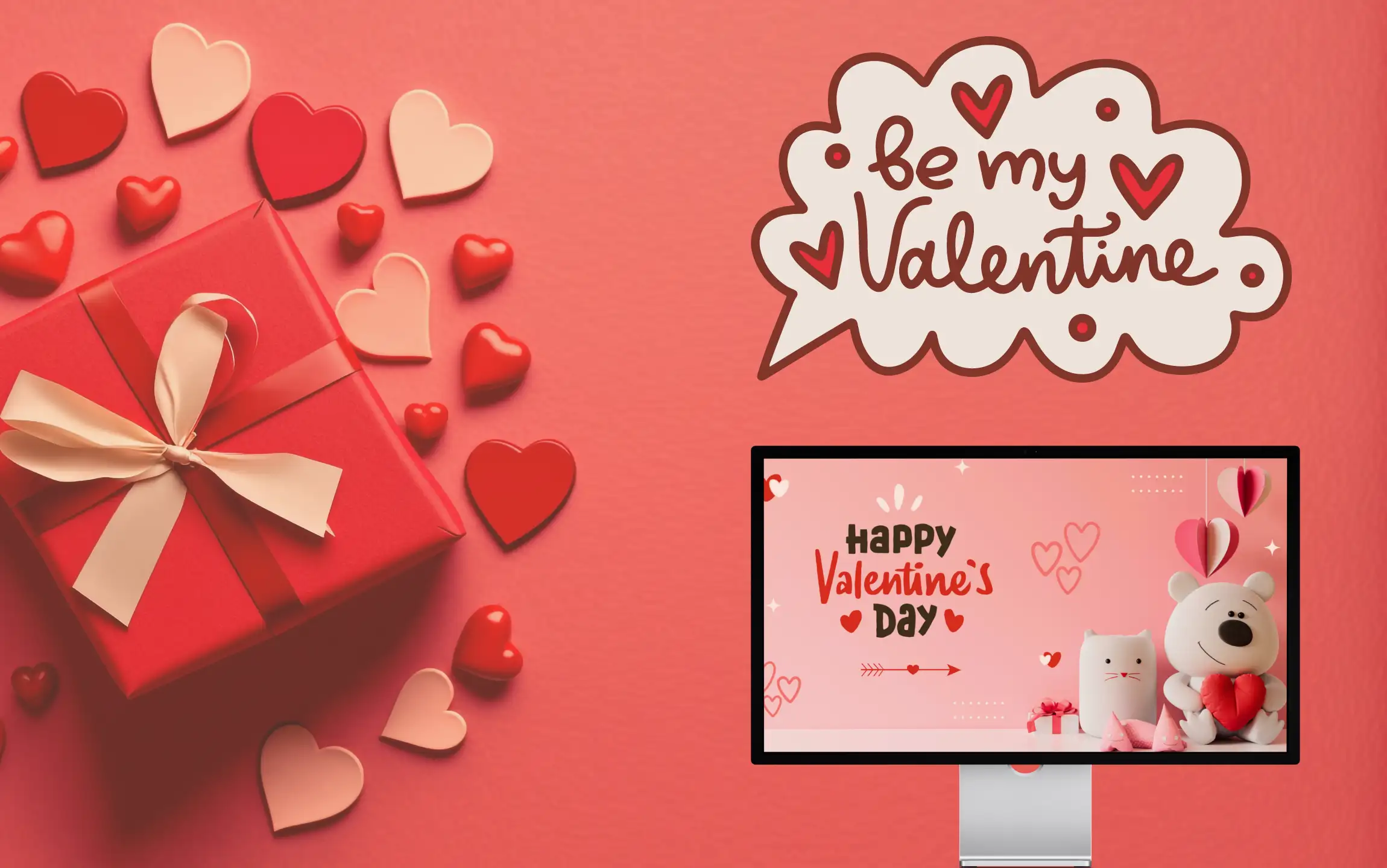 Valentine’s day Wallpapers for desktop in 2024