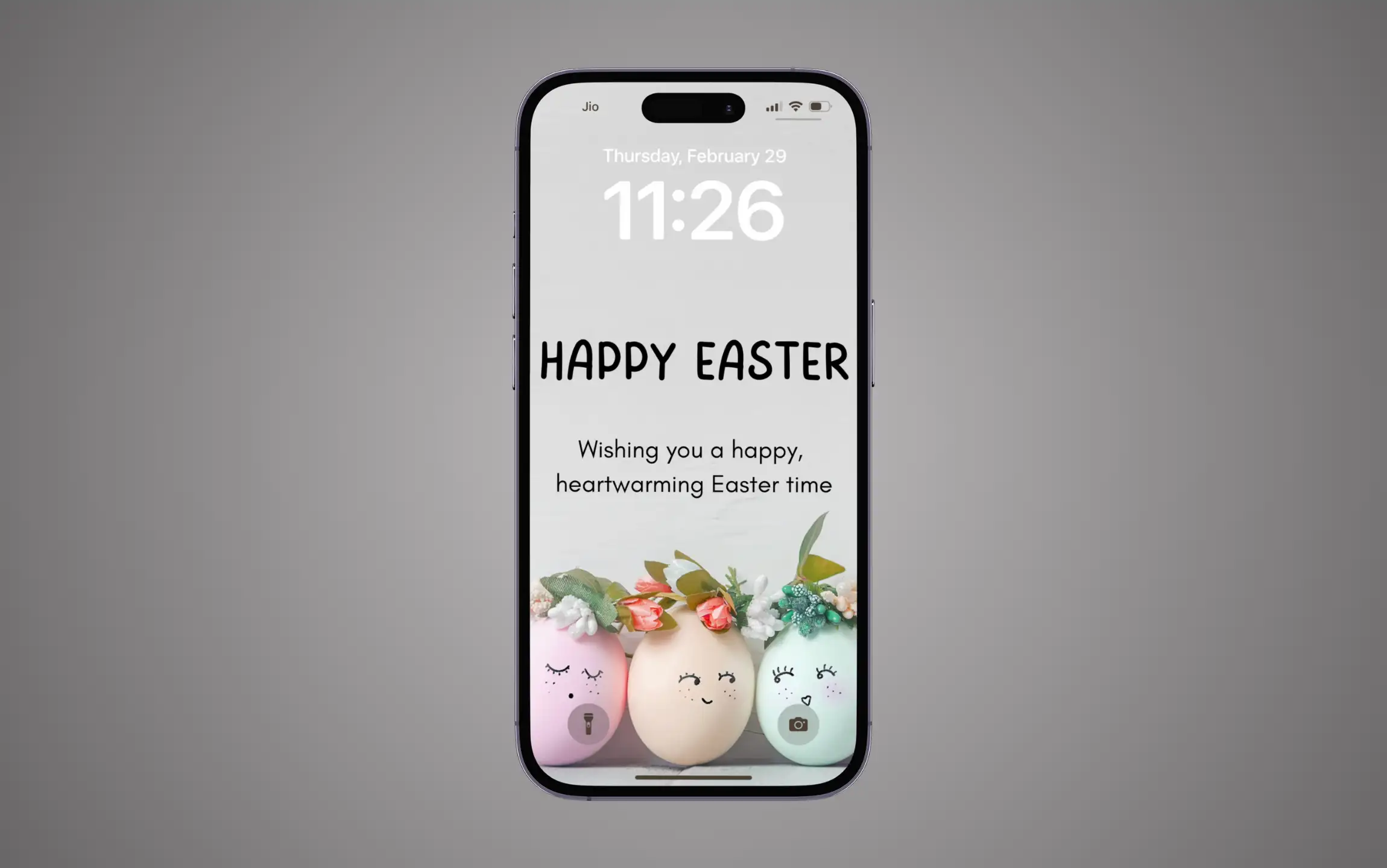 Cute Easter Egg Wallpaper for iPhone