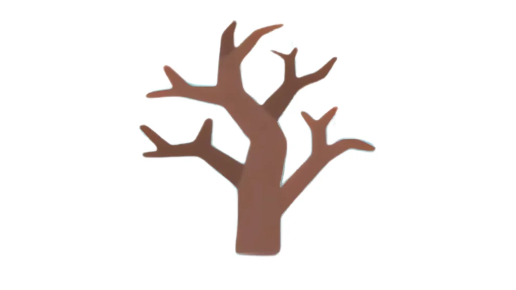 Leafless Tree Emoji