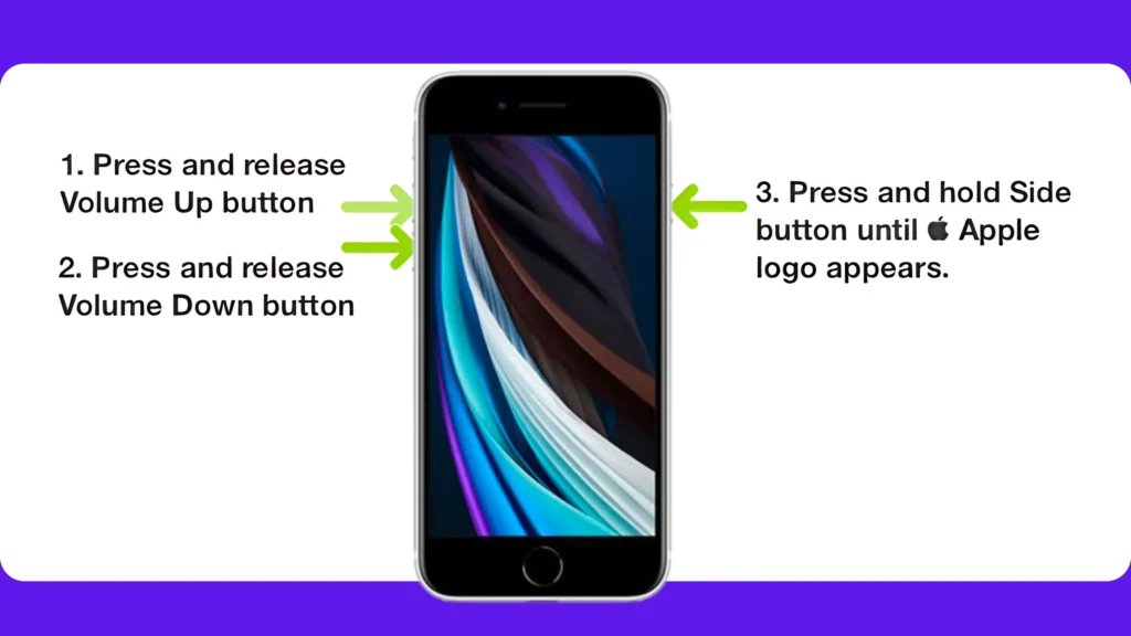 iPhone SE 2 Force Restart