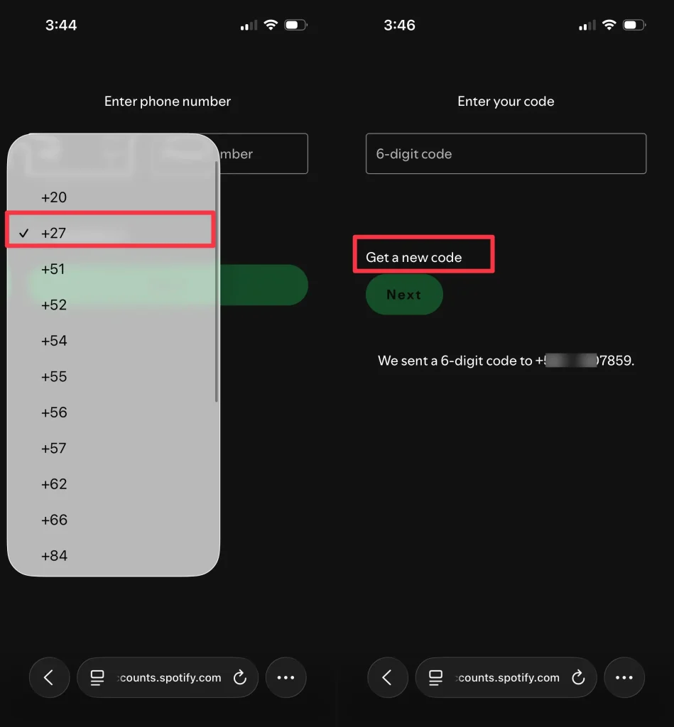 verification text not working on iPhone