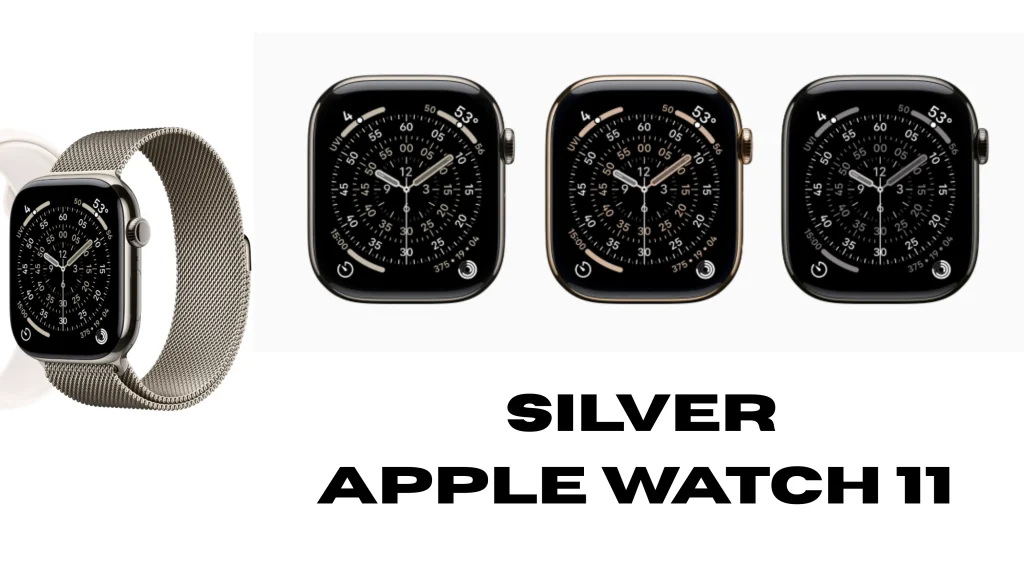 Apple Watch 11 Silver Color