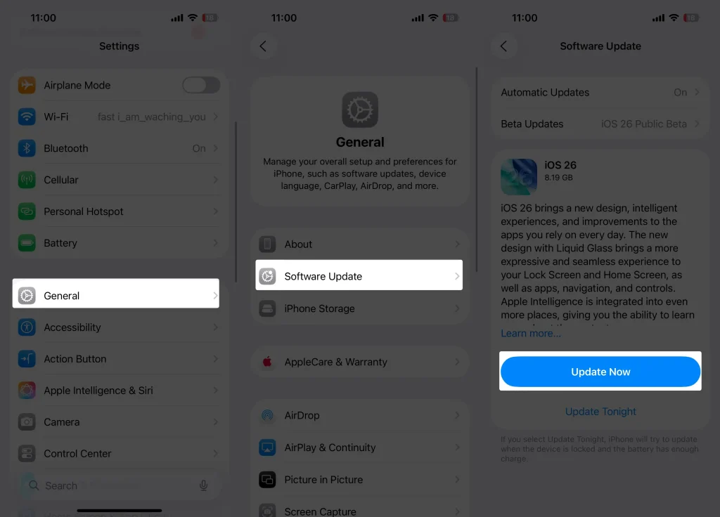 how to install ios 26 rc on iPhone