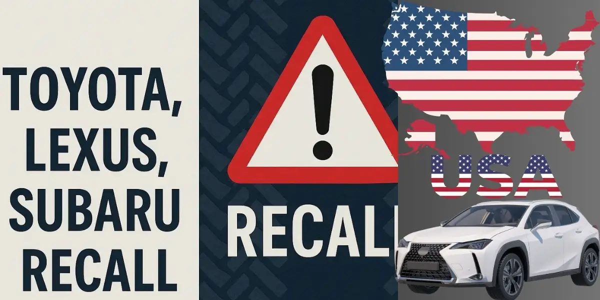 toyota lexus subaru recall car