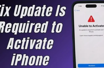 How to Fix Update Is Required to Activate iPhone
