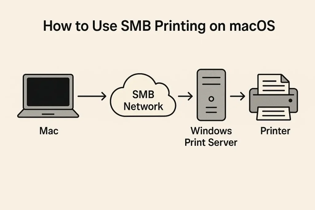 How to Use SMB Printing on macOS