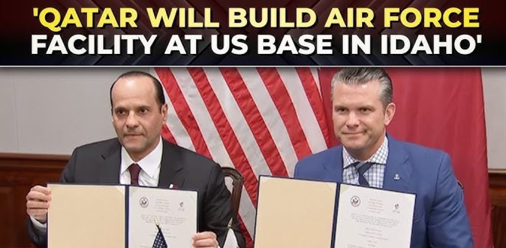 Qatar’s Air Force is heading to Idaho deal