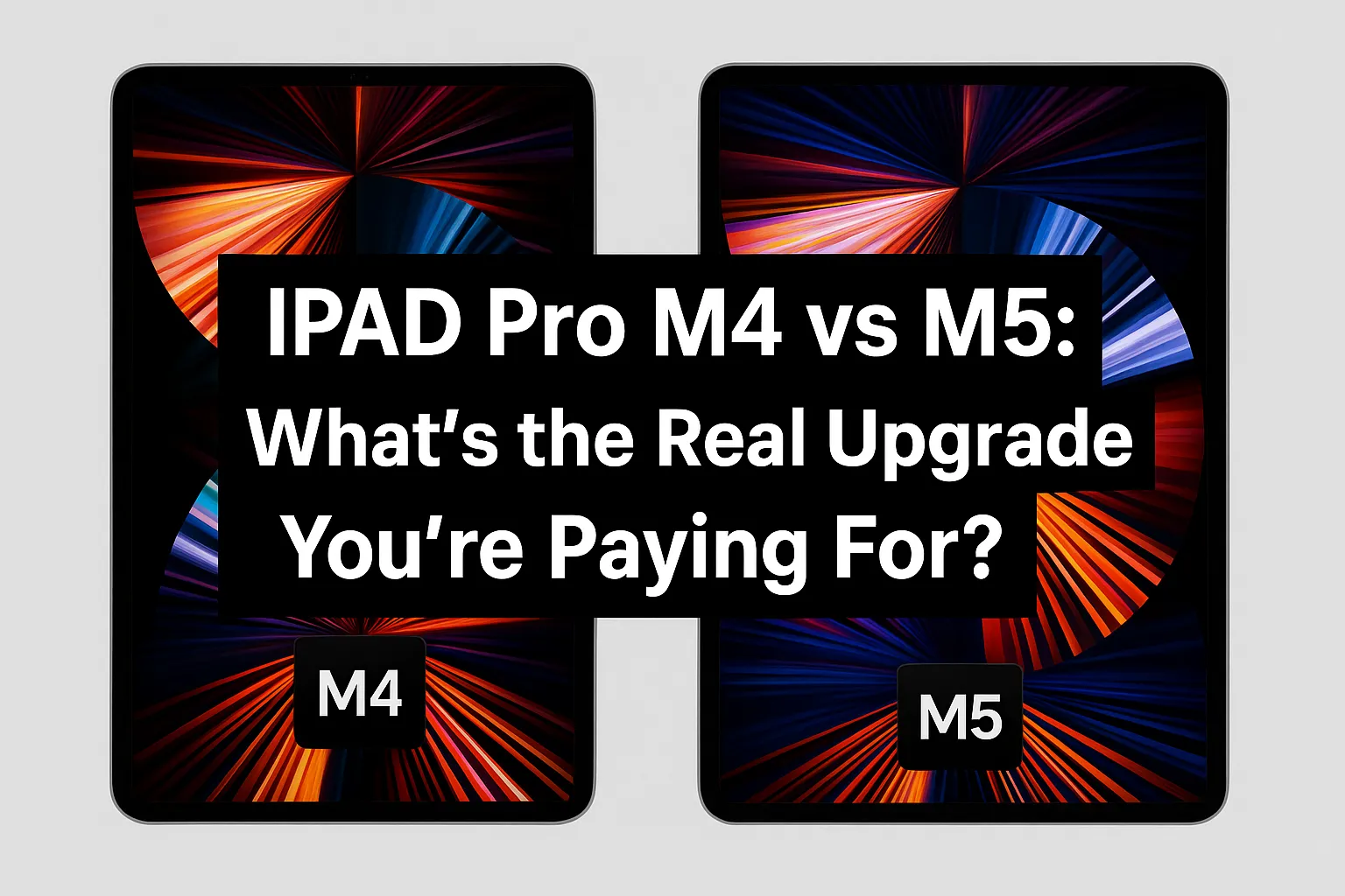 iPad Pro M4 vs M5