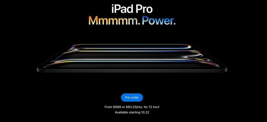 iPad Pro M5 Chip