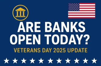 Are Banks Open Today Veterans Day