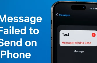 how to fix Message Failed to Send on iPhone