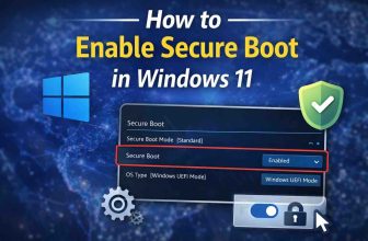 How to Enable Secure Boot in Windows 11