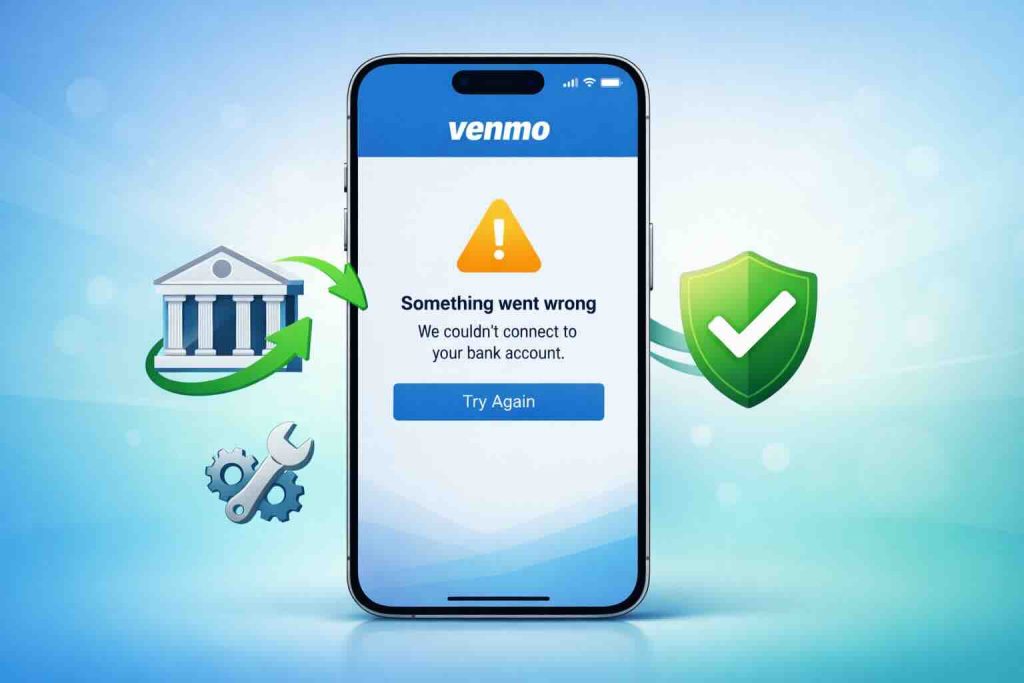 Fix Venmo Something Went Wrong Getting Your Bank Account Error