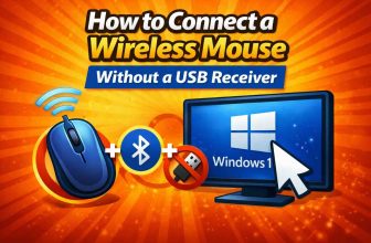 How to Connect a Wireless Mouse Without a USB Receiver