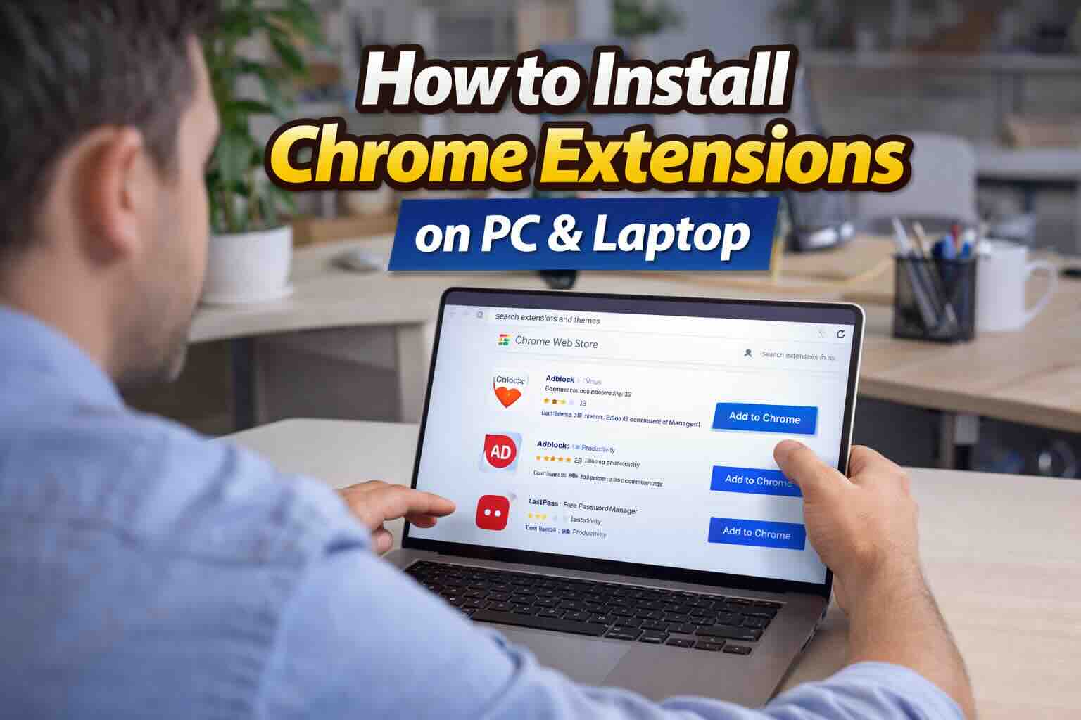 How to Install Chrome Extensions on PC & Laptop