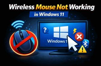 Wireless Mouse Not Working in Windows 11
