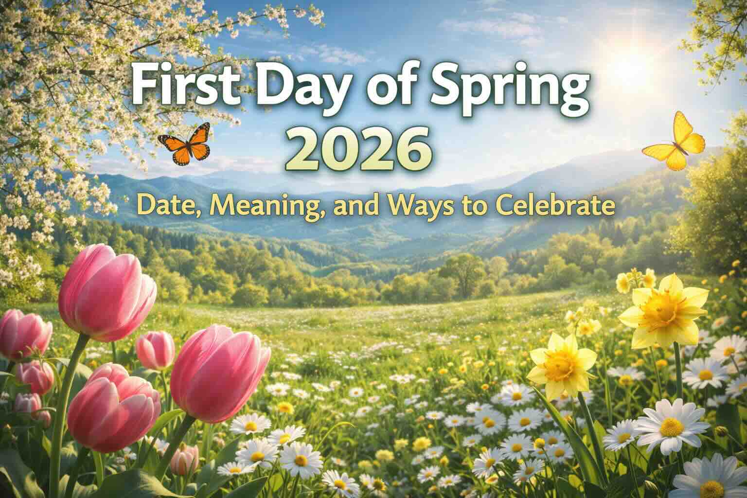 First Day of Spring 2026: Date, Meaning, and Ways to Celebrate