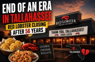 END OF AN ERA IN TALLAHASSEE RED LOBSTER CLOSING AFTER 56 YEARS