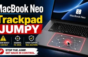 why MacBook Neo Trackpad Jumpy