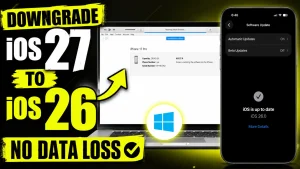 How to Downgrade iOS 27