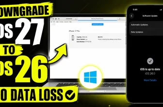 How to Downgrade iOS 27