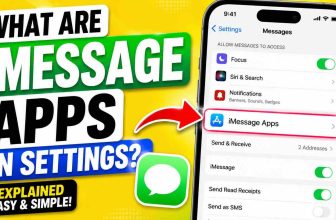 What Are iMessage Apps in Settings on iPhone?