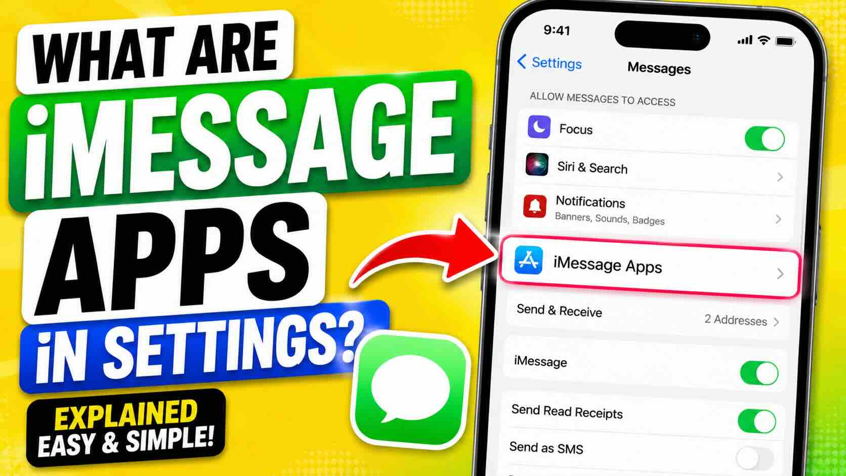 What Are iMessage Apps in Settings on iPhone?