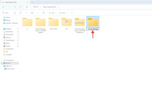 new backup file