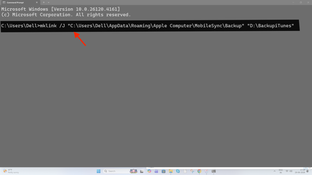 run cmd