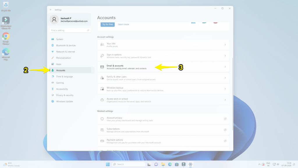 acc email & acc