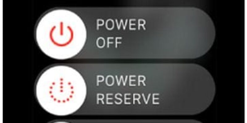 How to Use Apple watch Power Saving Mode: Turn Power saver