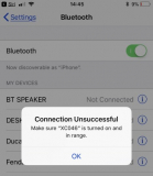Fixed Bluetooth Connection Unsuccessful on iPhone, iPad