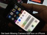 Camera icon missing on iPhone or iPad? How to fix it