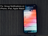Group Notifications Not Working on iPhone, iPad (Won’t Expand)