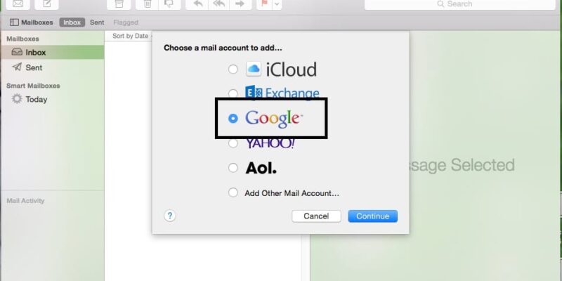 How to login, Logout Gmail Account From Mail App on Mac