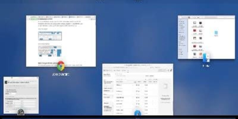 See Preview of all Open document and Folder on Mac Screen