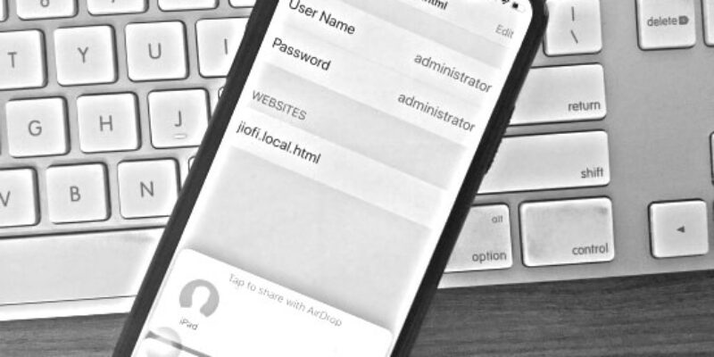 How to AirDrop Password Between iPhone, iPad & Mac