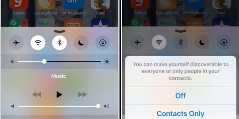 How to share file iPhone to iPhone instantly via Bluetooth