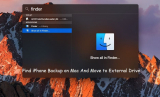 How to Move iPhone Backup to External Drive from Mac Sequoia/Sonoma