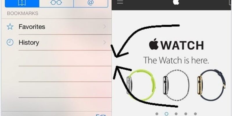 How to Hide Bookmark Sidebar in Safari Landscape on iPhone, iPad (iOS 26)