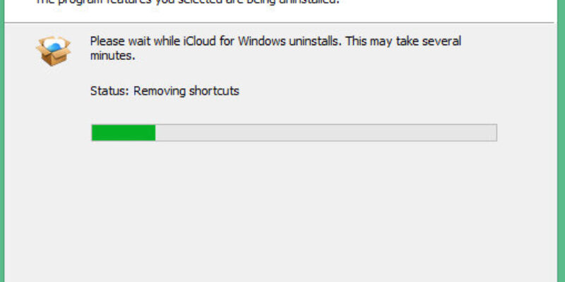 How to Uninstall iCloud from PC Windows 11, Windows 10